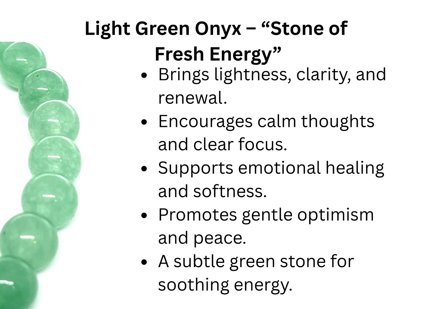 Light Green Onyx