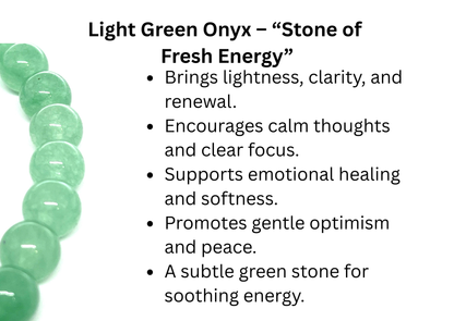 Light Green Onyx