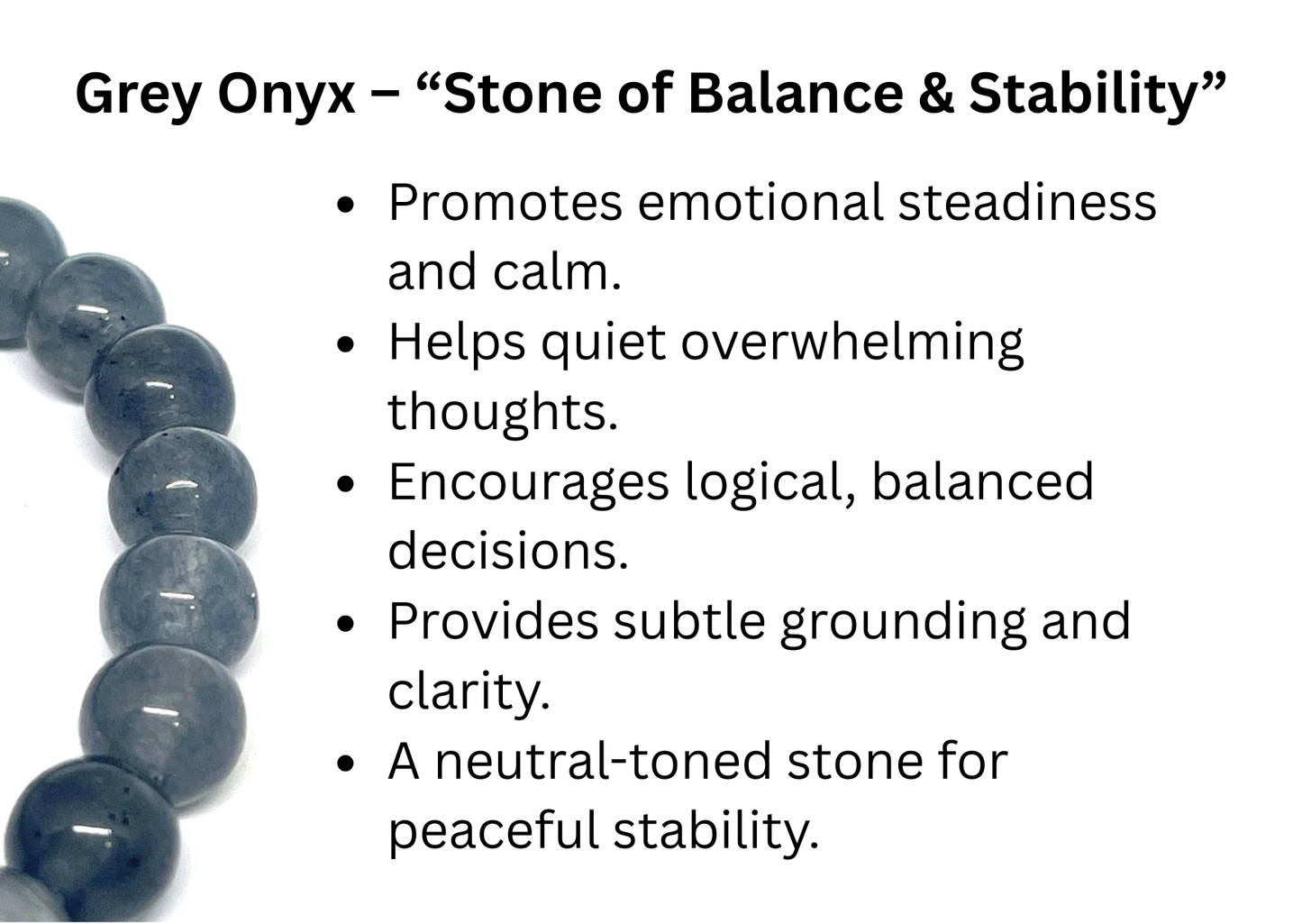 Grey Onyx