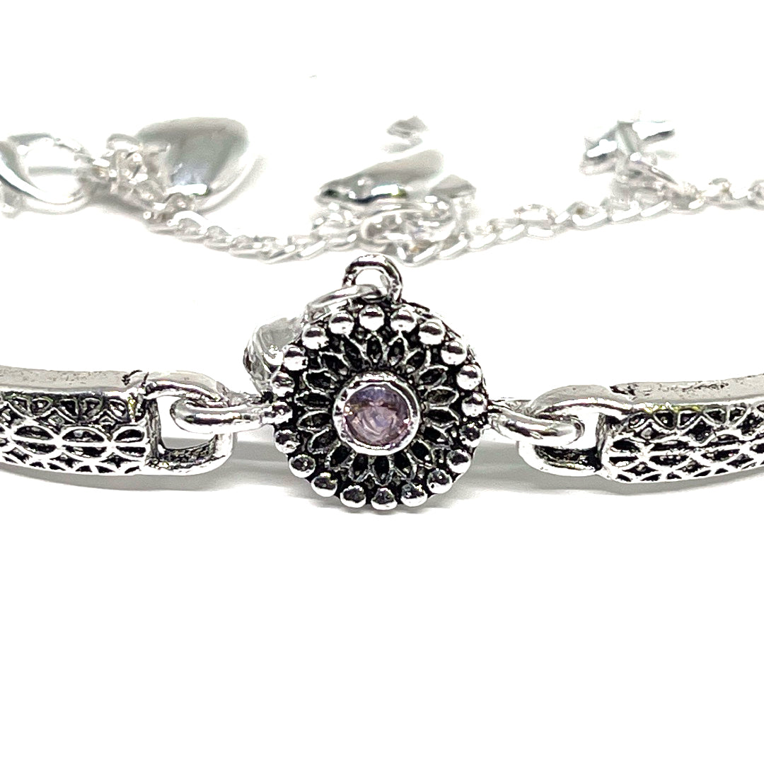 Floral bracelet