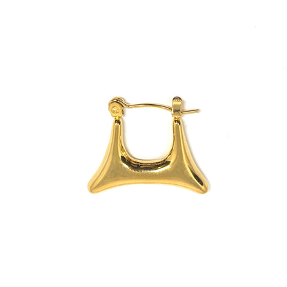 Square hoops earrings