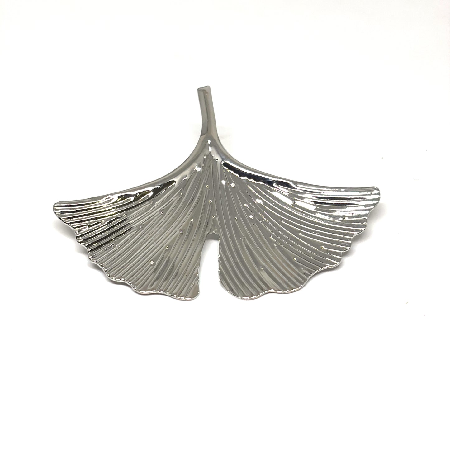 Petal earrings -Silver color
