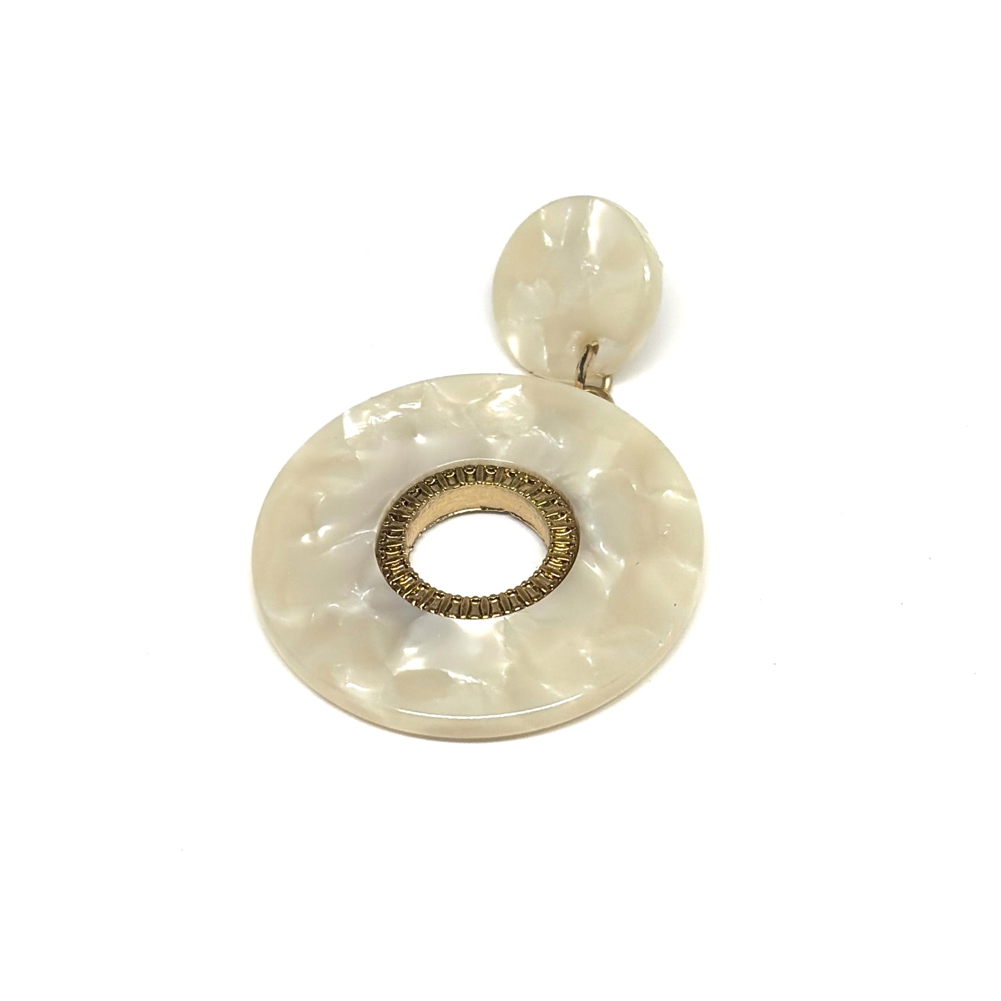 Acrylic Hoops earrings