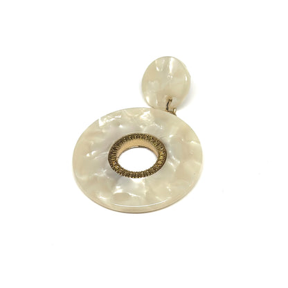 Acrylic Hoops earrings