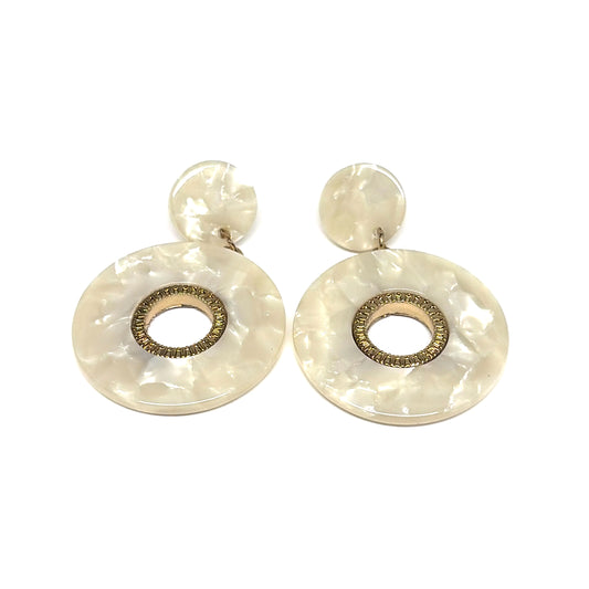 Acrylic Hoops earrings