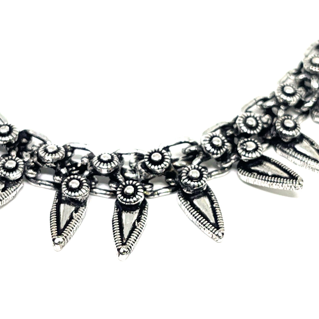 Oxidised necklace