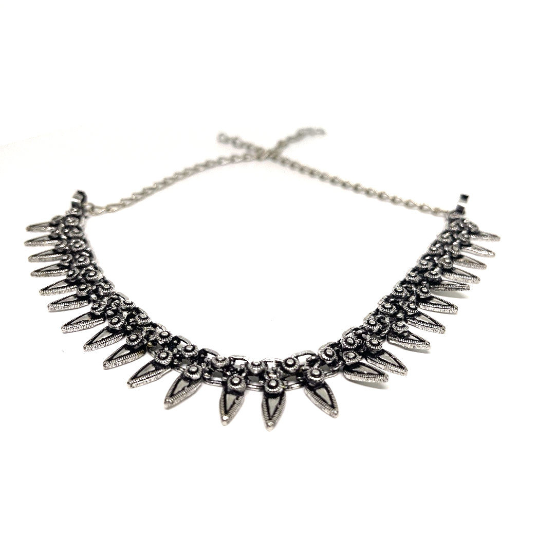 Oxidised necklace