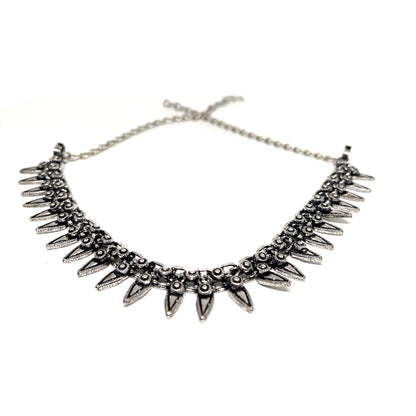 Oxidised necklace